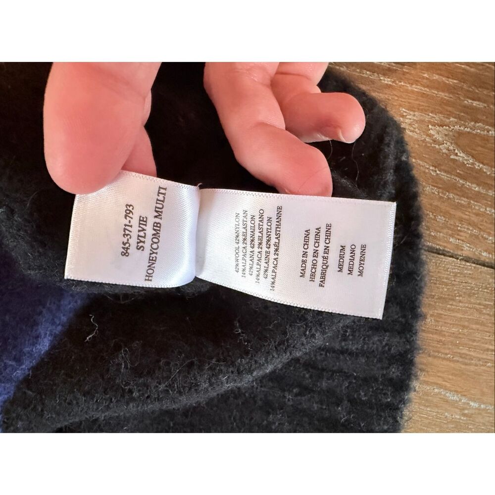 Rails Sylvie Honeycomb Multi Sweater Size Medium - image 6